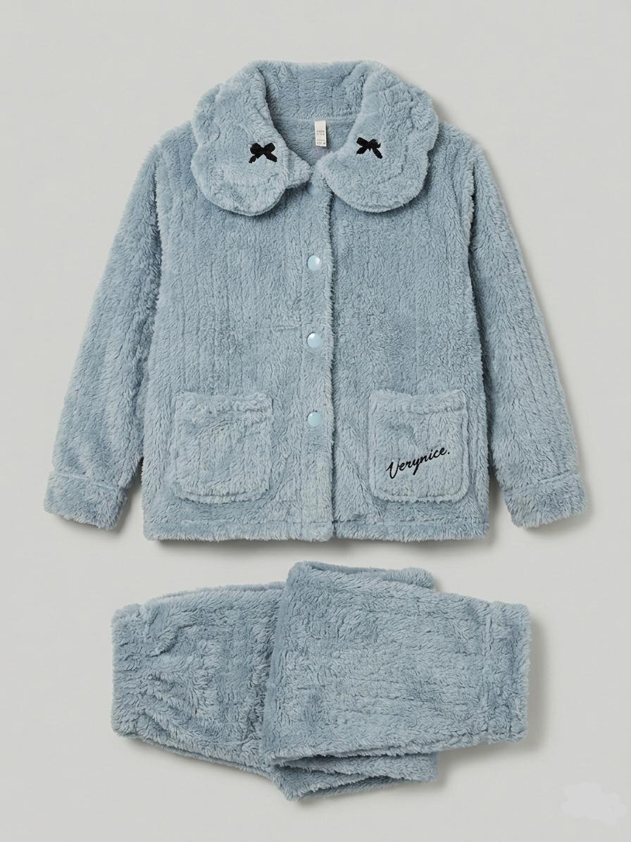 Dainty Blue Bow Set